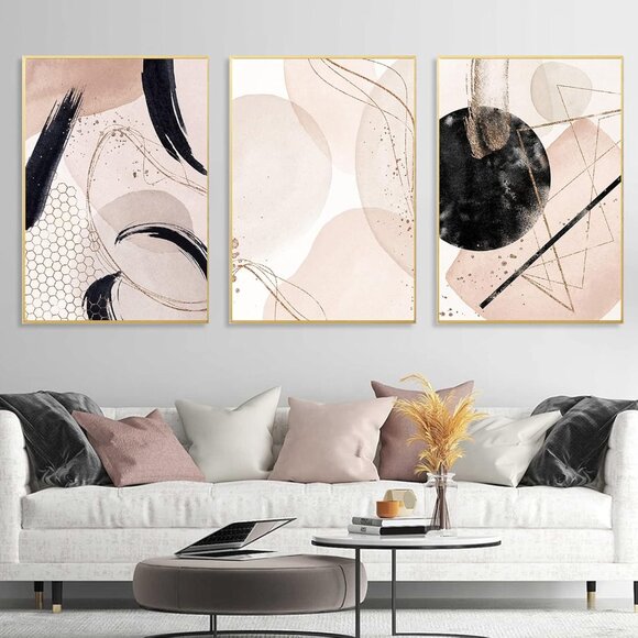 Other - Boho Abstract Geometric Wall Art *Frameless*